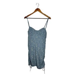 Boutique Blush‎ BJ plus blue floral rushed sleeveless dress New size 2XL